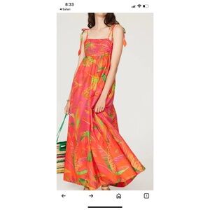 FARM Rio Vibrant  Maxi Dress new with tag